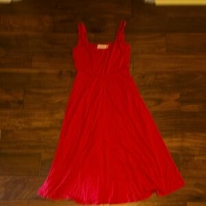 Lush Vibrant Red Dress